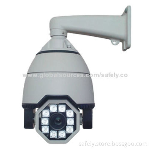 Sony CCD 1/4-inch 650TVL High-speed Dome/Array IR PTZ Camera, 150m, Anti-jamming Capability